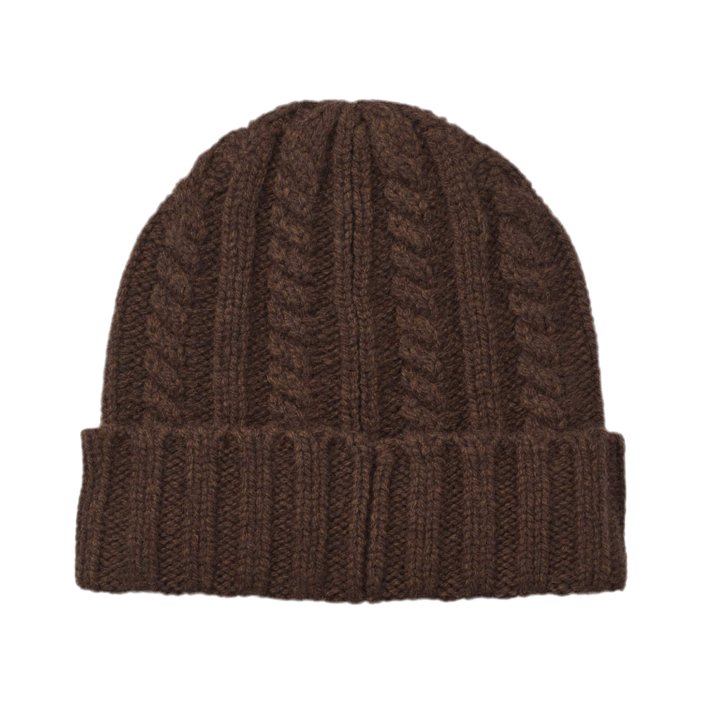 Upfront - CABLE Beanie - Brown