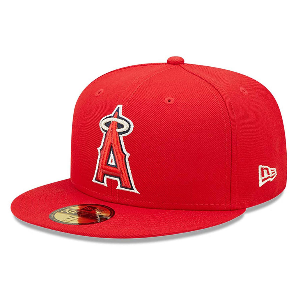 New Era - 59Fifty Fitted Los Angeles Angels Cap - Red