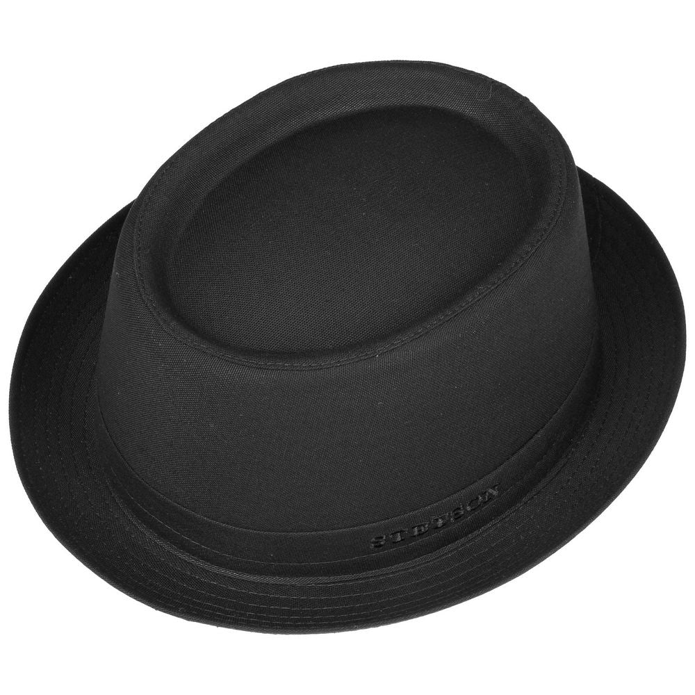 Stetson - Pork Pie Hat Cotton - Black