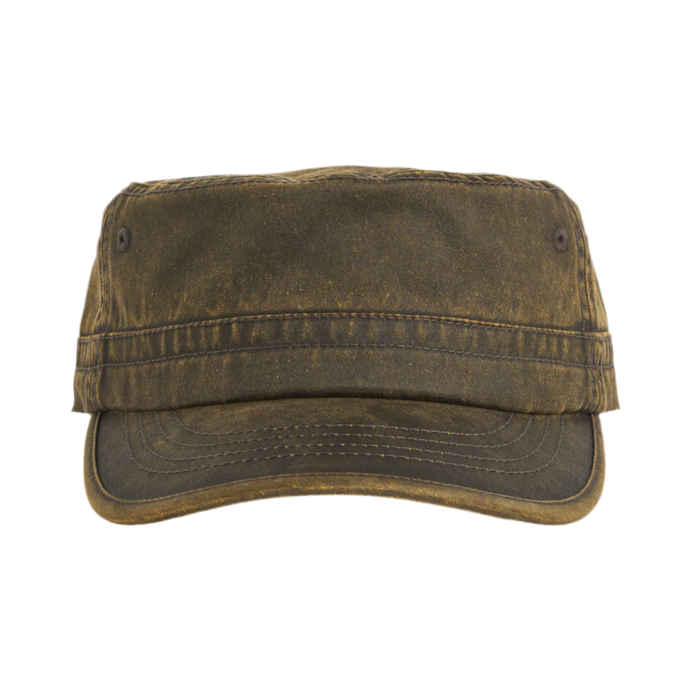 Upfront - CREW Coated Cadet Cap - Brown