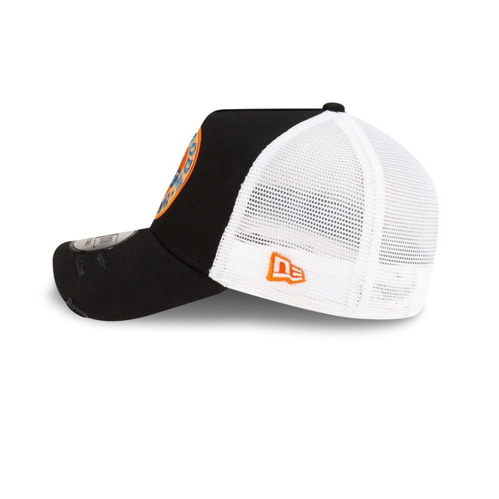 New Era - Hot Hoods Racing Trucker Cap - Black/White