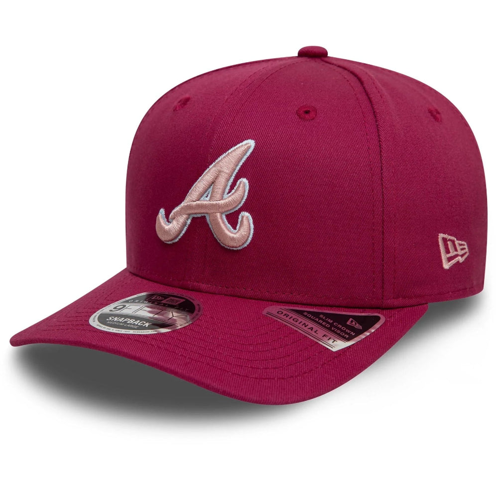 New Era - 9Fifty World Series Side Patch Braves Snapback - Red