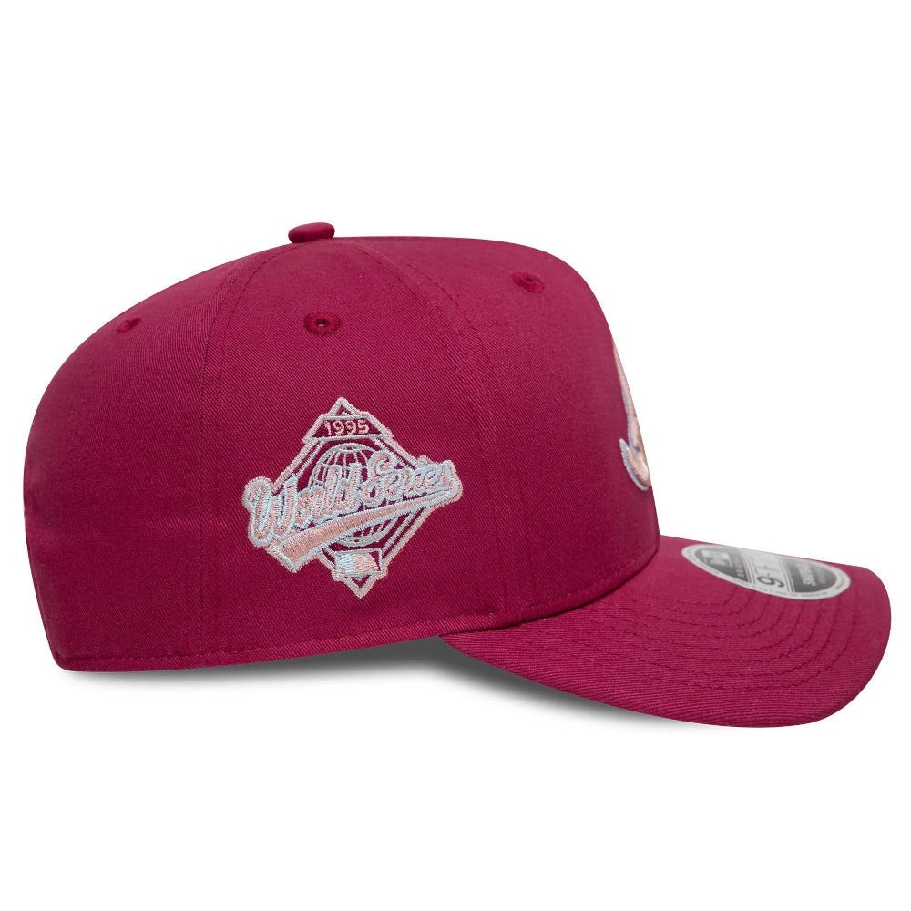 New Era - 9Fifty World Series Side Patch Braves Snapback - Red