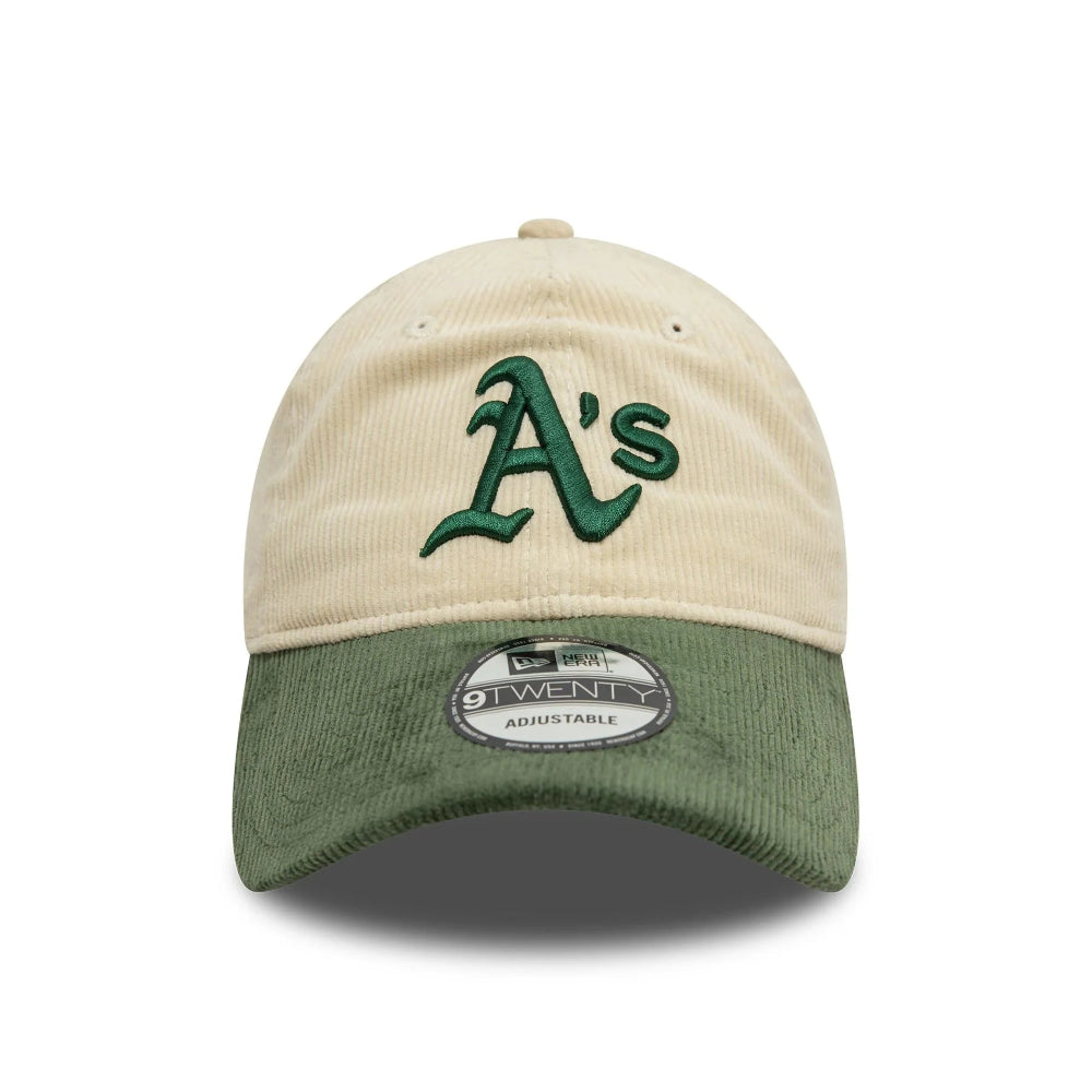 New Era - 9twenty Cord Oakland Athletics Cap - Green/White