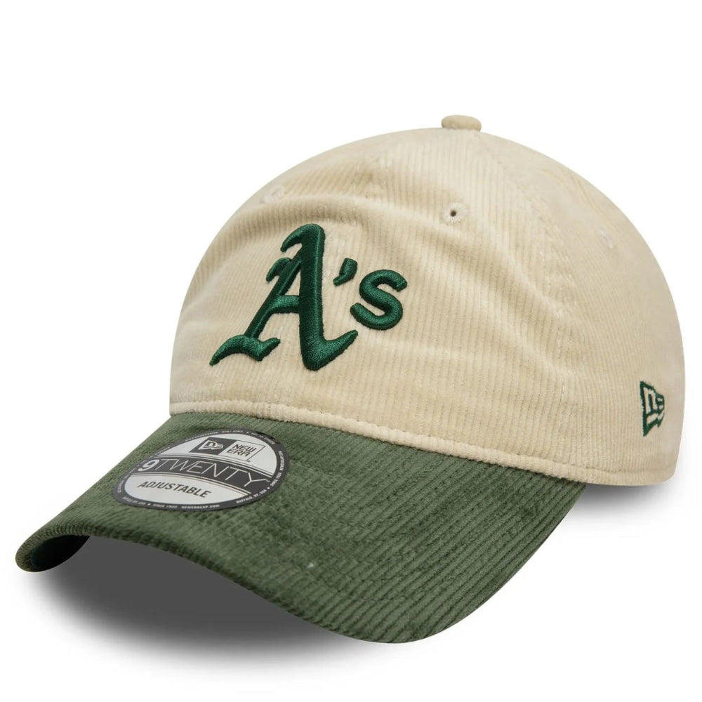 New Era - 9twenty Cord Oakland Athletics Cap - Green/White