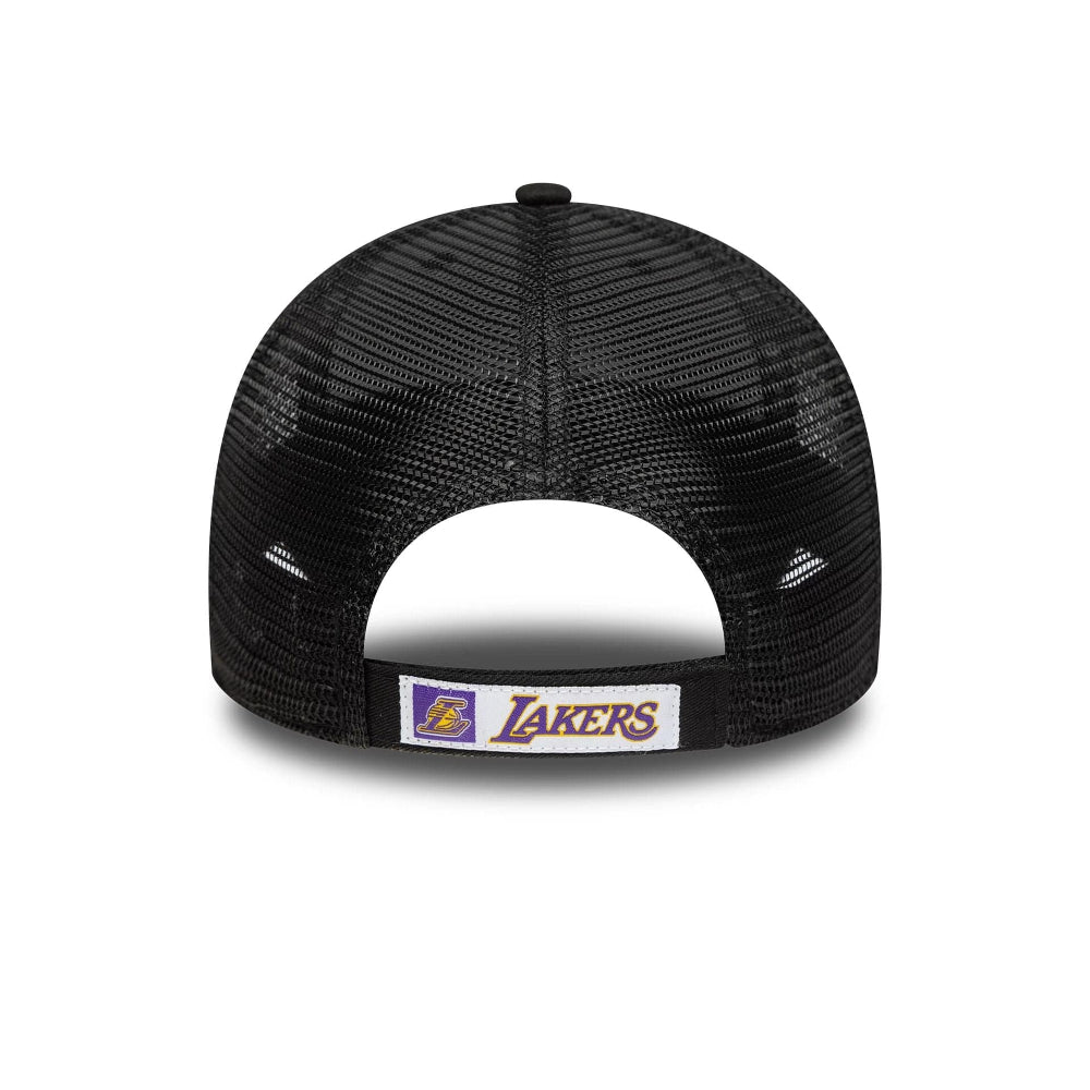 New Era -9Forty Los Angeles Lakers Trucker Cap - Black