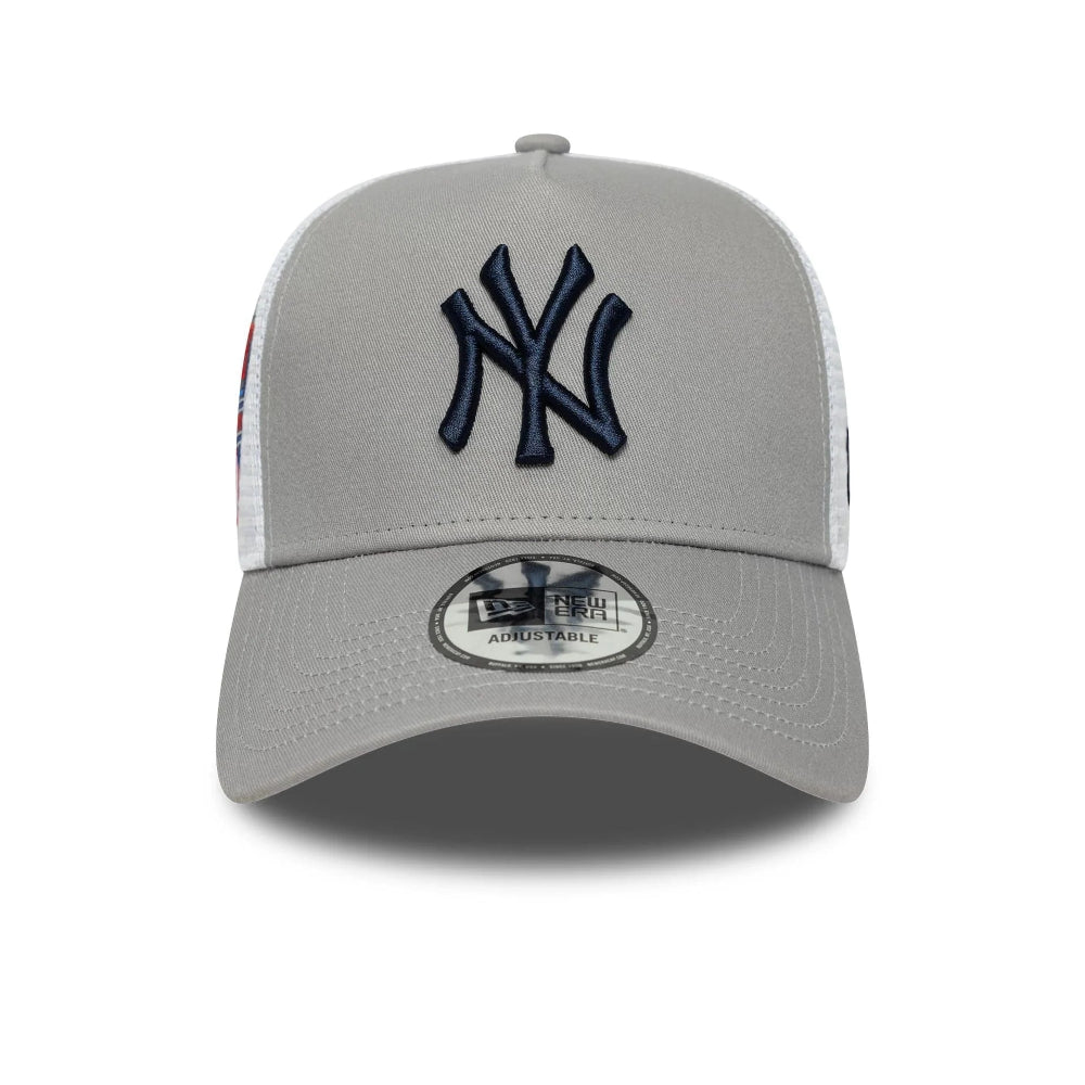 New Era - New York Yankees Trucker Cap - Grey/White