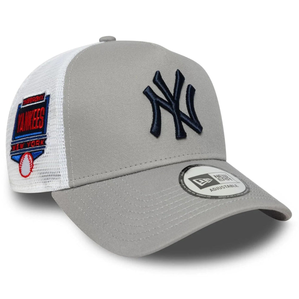 New Era - New York Yankees Trucker Cap - Grey/White