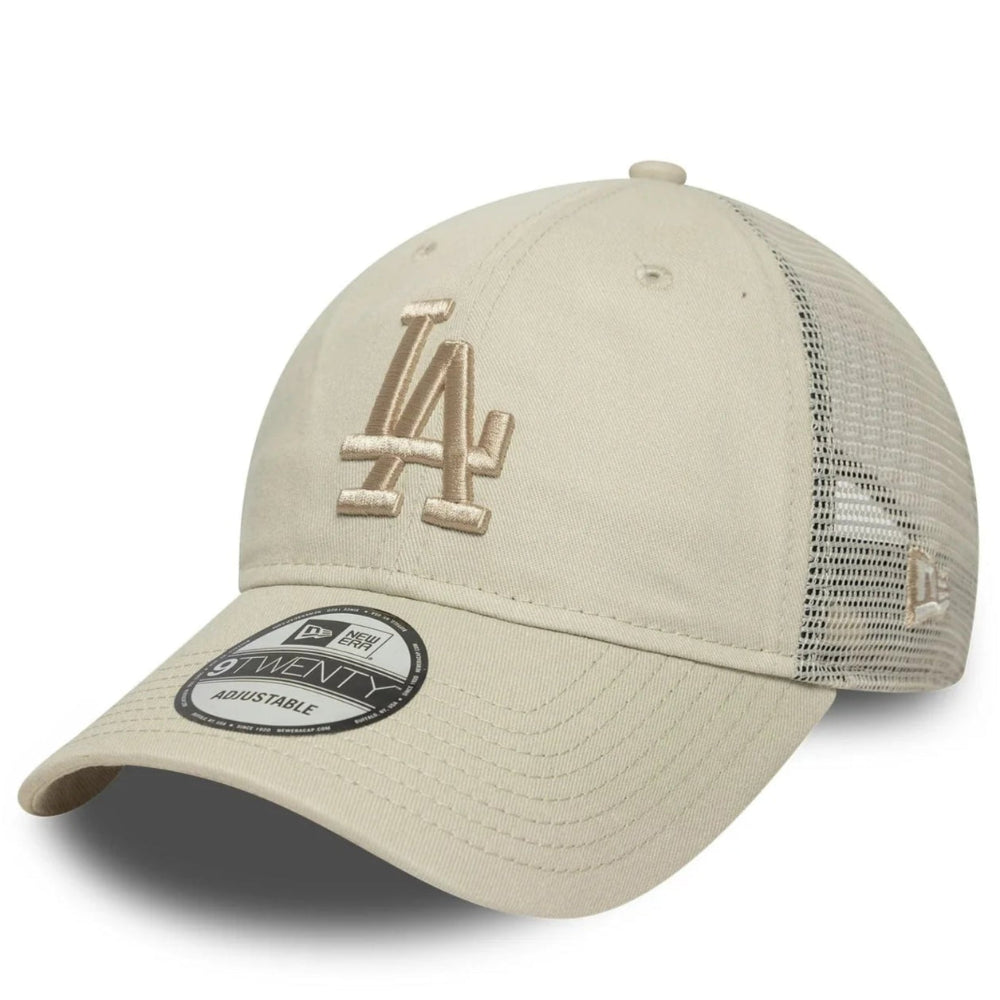 New Era - 9twenty Washed Trucker L.A. Dodgers Cap - Beige