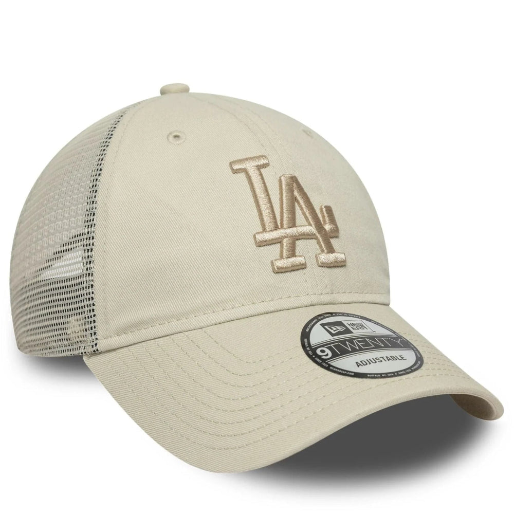 New Era - 9twenty Washed Trucker L.A. Dodgers Cap - Beige