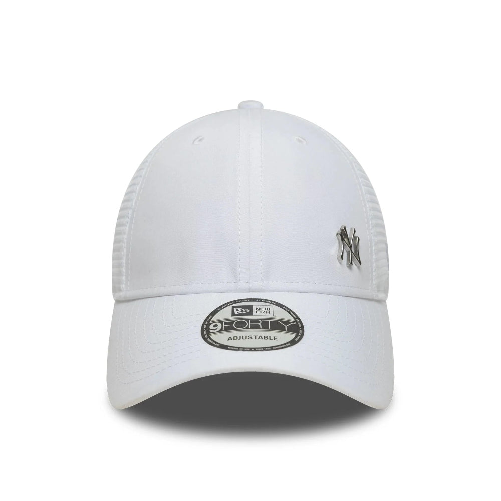 New Era - 9Forty Flawless Trucker New York Yankees Cap - White
