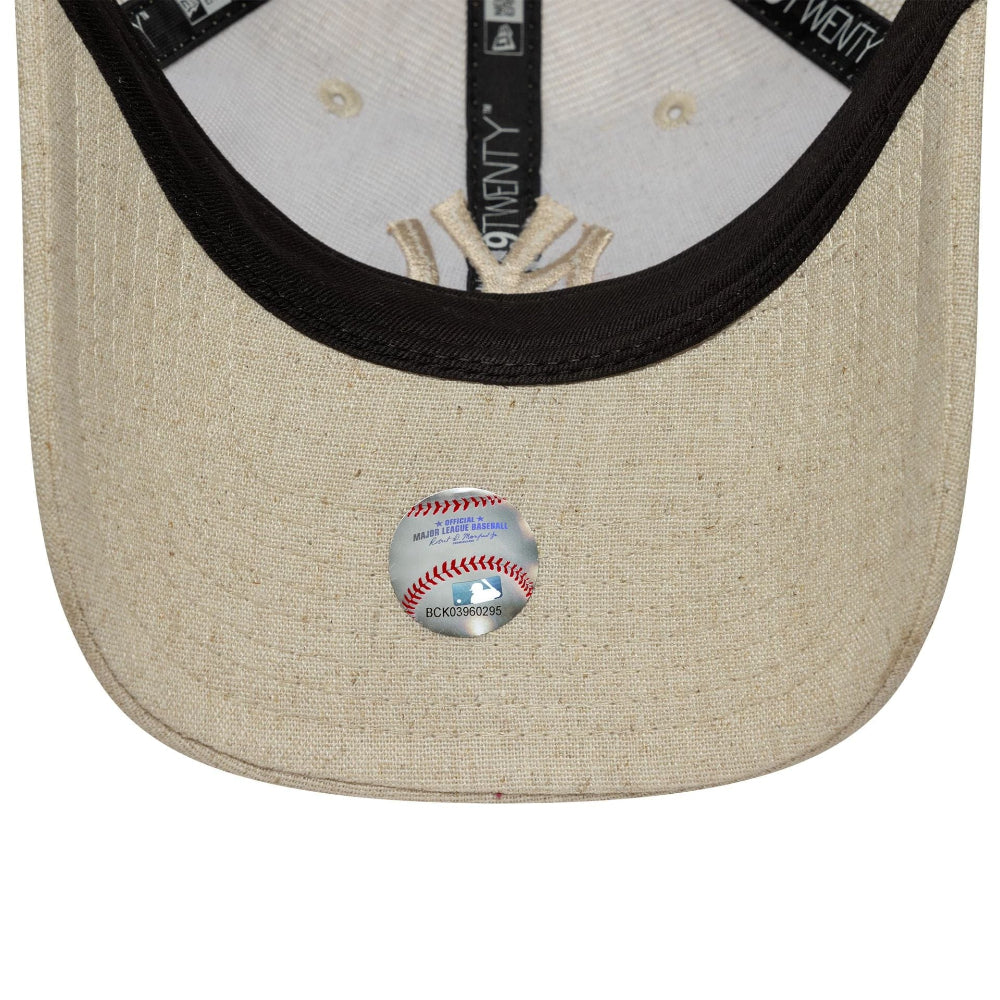 New Era - 9Twenty New York Yankees Linen Cap - Beige