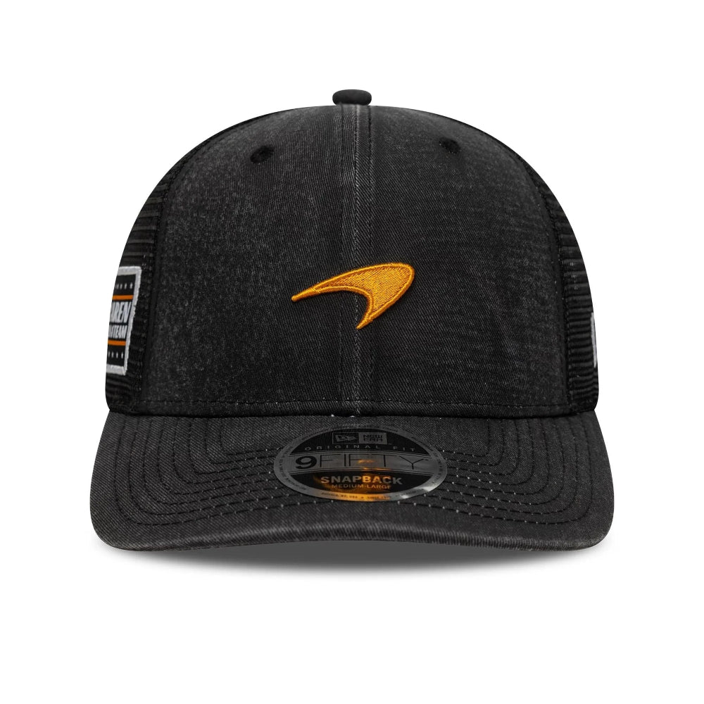 New Era - 9Fifty Washed Mclaren Snapback - Black