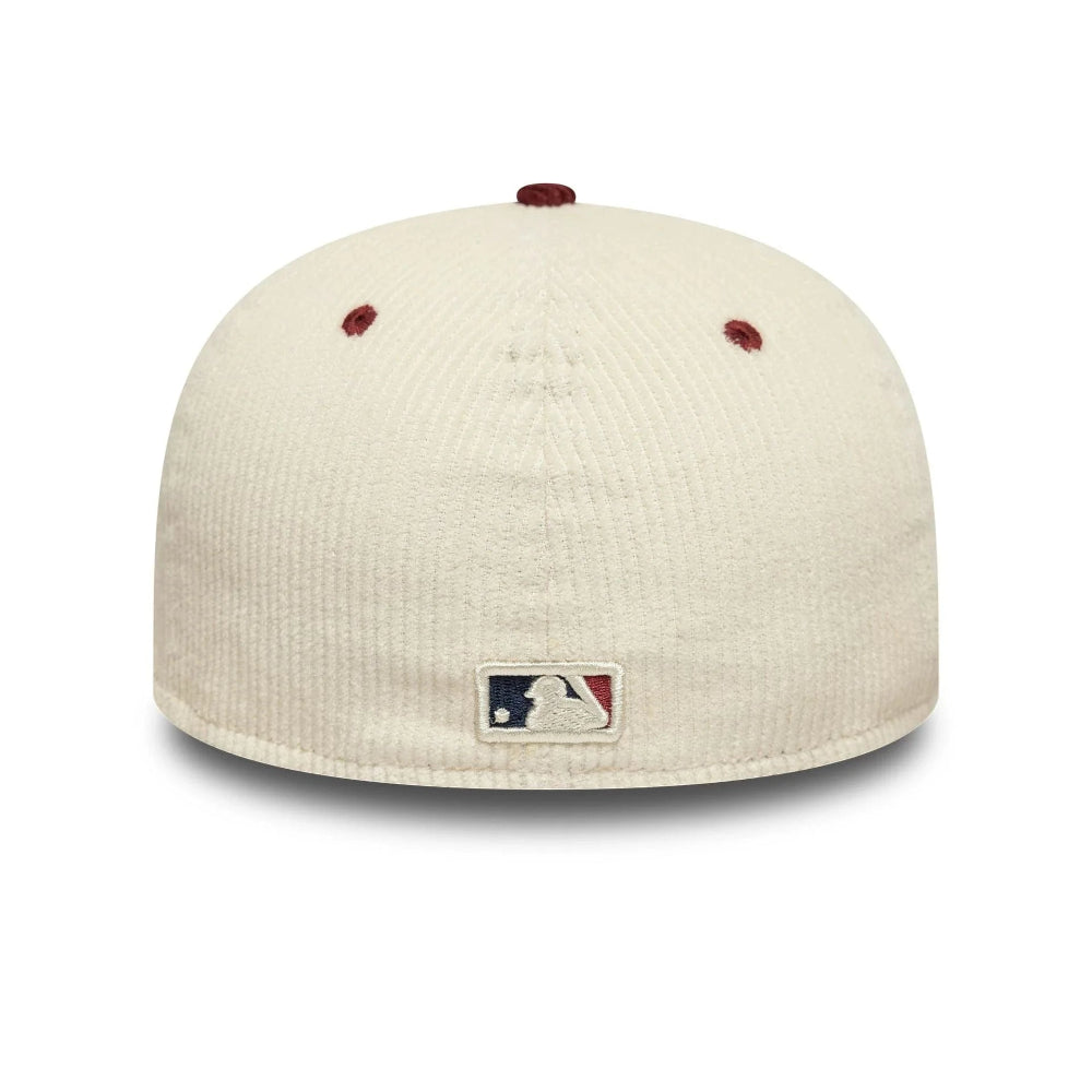 New Era - 59Fifty Fitted Cord New York Yankees Low Profile Cap - Red/Cream