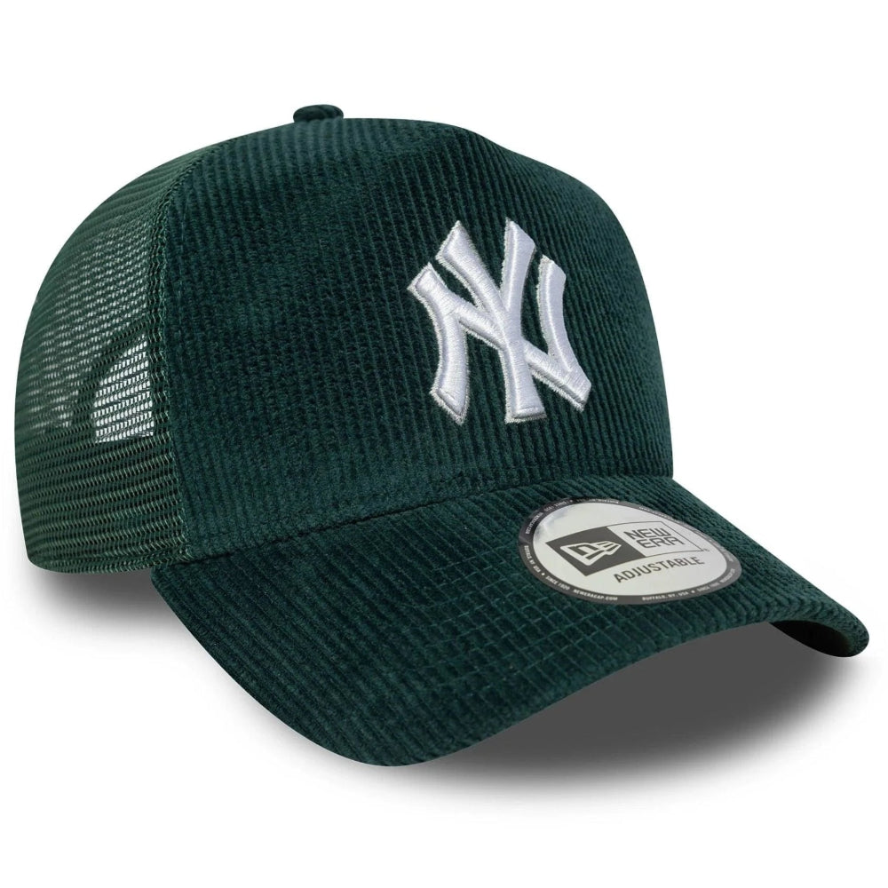 New Era - Cord New York Yankees Trucker Cap - Green