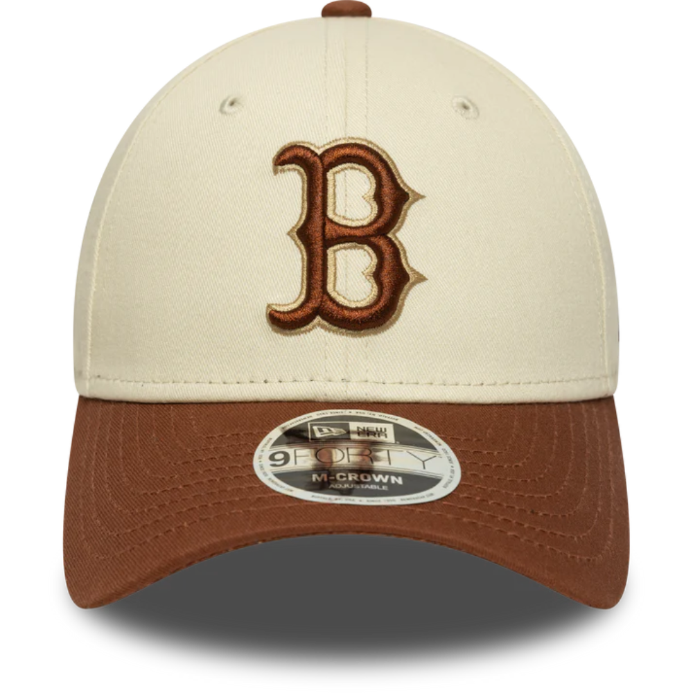 New Era - 9Forty Boston Red Sox Cap - Brown/White