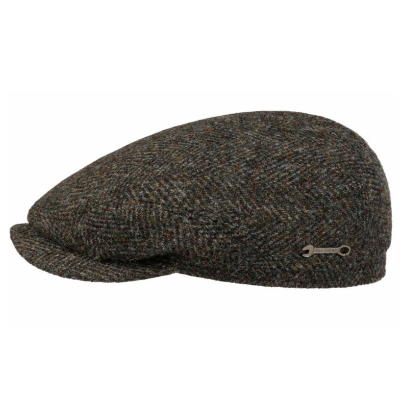 Stetson - Driver Herringbone Sixpence - Grey