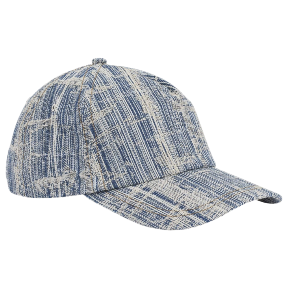 Upfront - ABRAHAM A-Shape Baseball Cap - Blue