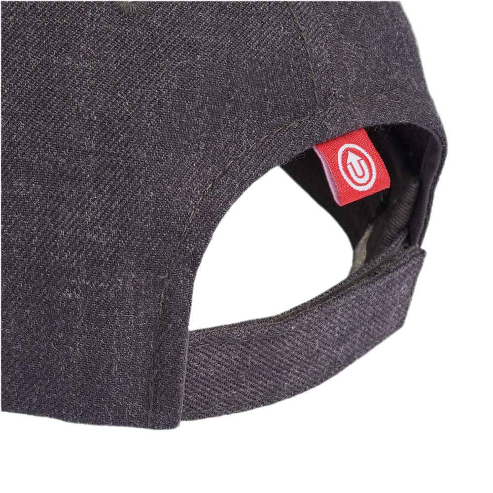 Upfront - HAAKON Hard Low Baseball Cap - Dark grey