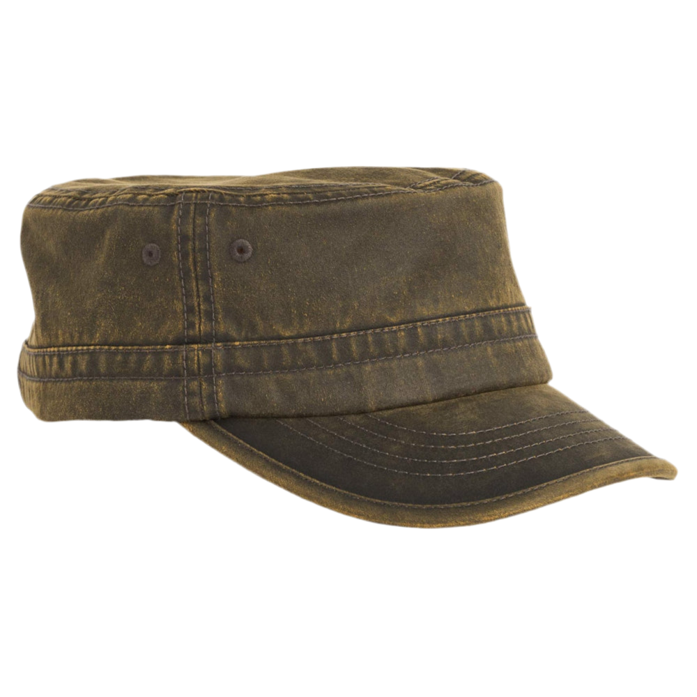Upfront - CREW Coated Cadet Cap - Brown