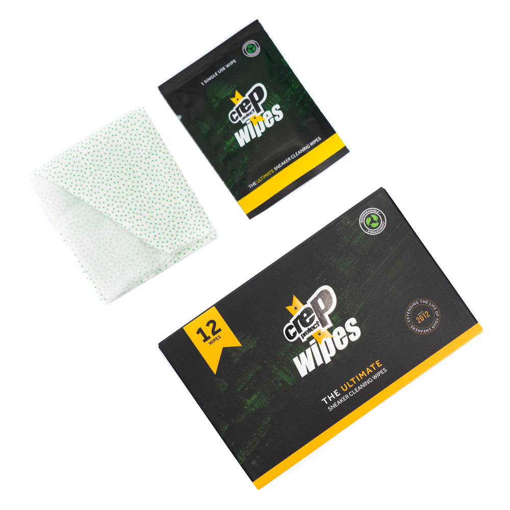 Crep Protect Biodegradable Wipes 12-pack