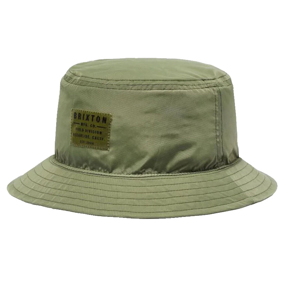 Brixton - Vintage Nylon Packable Bucket Hat - Olive Surplus