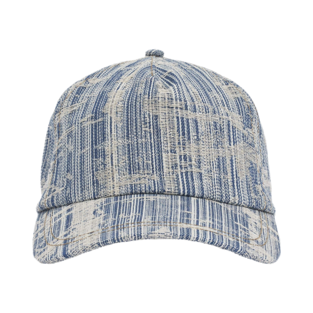 Upfront - ABRAHAM A-Shape Baseball Cap - Blue