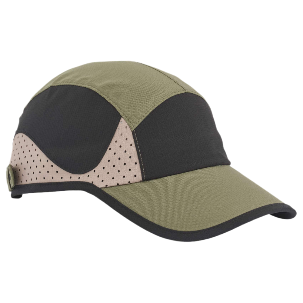 Actiivate - Ankara Five Panel Cap - Olive/Black