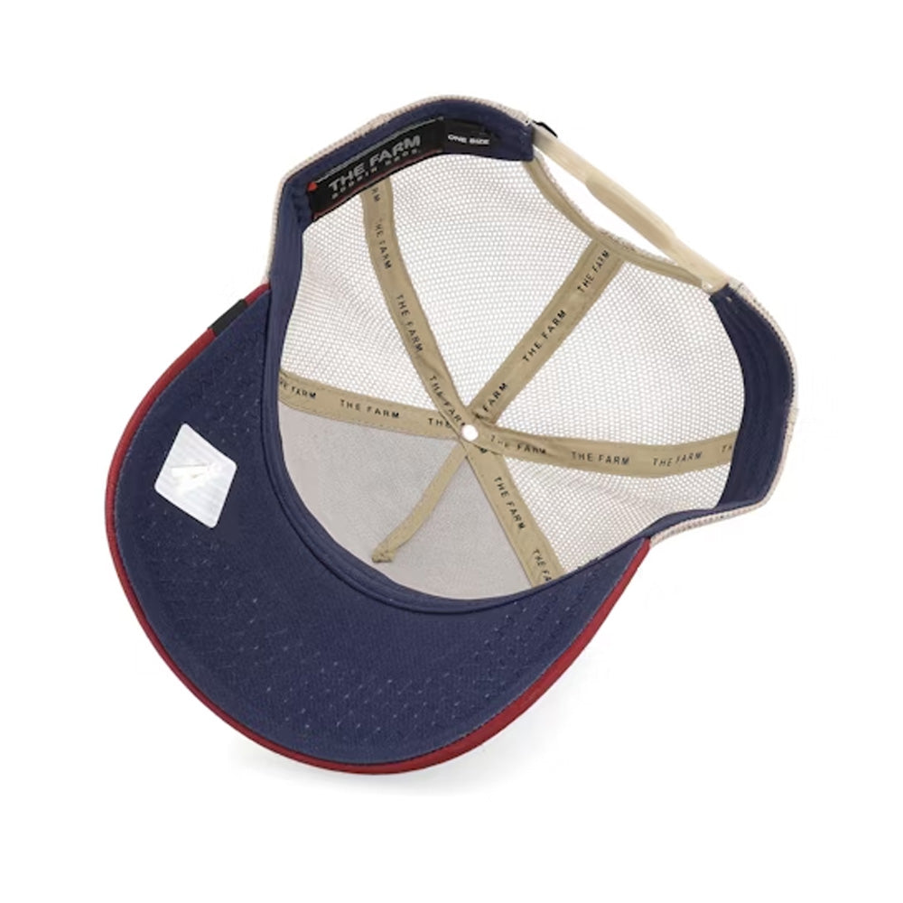 Goorin Bros - The Cock Trucker Cap - Navy/Red