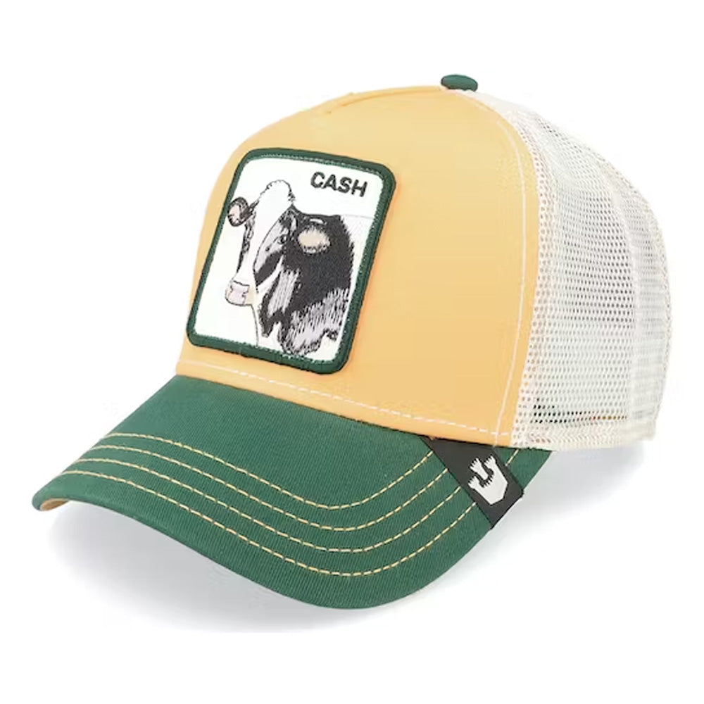 Goorin Bros - The Cash Cow Trucker Cap -  Yellow/Green