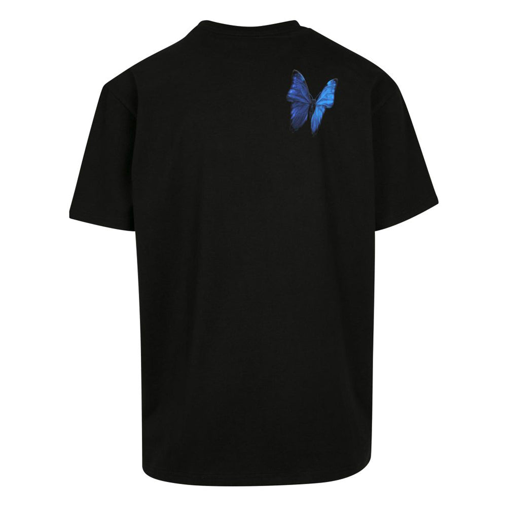 Upscale - Le Papillon Oversize Tee  - Black