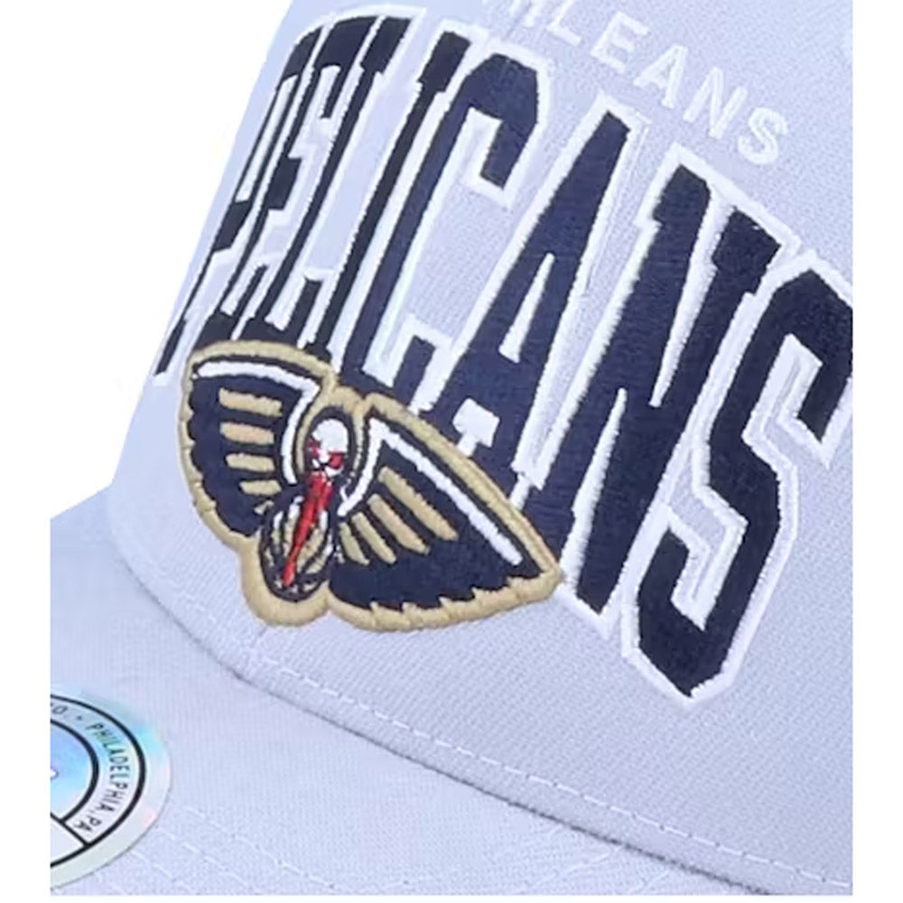 Mitchell & Ness -New Orleans Pelicans Snapback - Grey