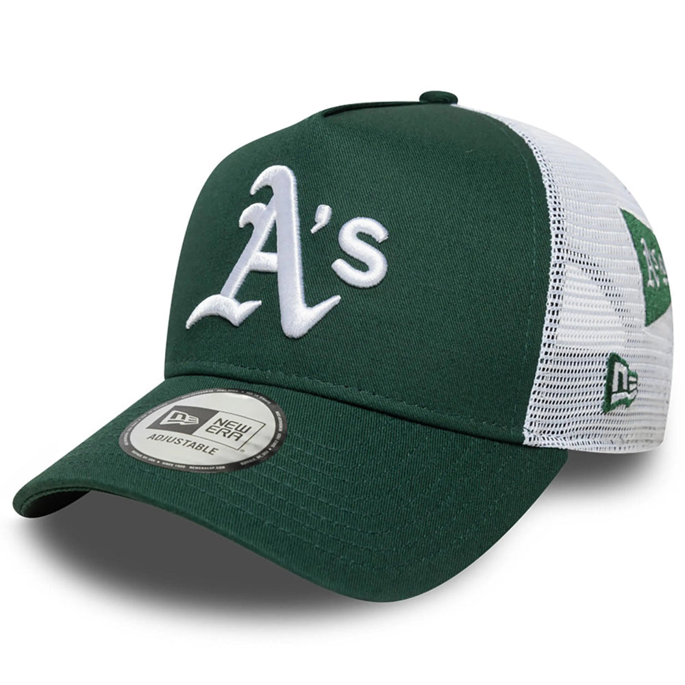 New Era - Oakland A´s Multi Patch Trucker Cap - Green/White