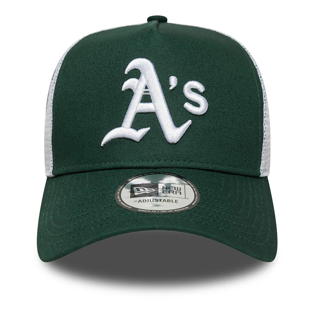 New Era - Oakland A´s Multi Patch Trucker Cap - Green/White