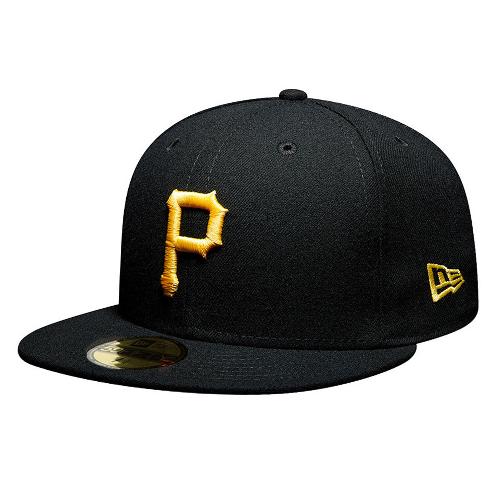 New Era - 59Fifty Fitted Pittsburgh Pirates Cap - Black