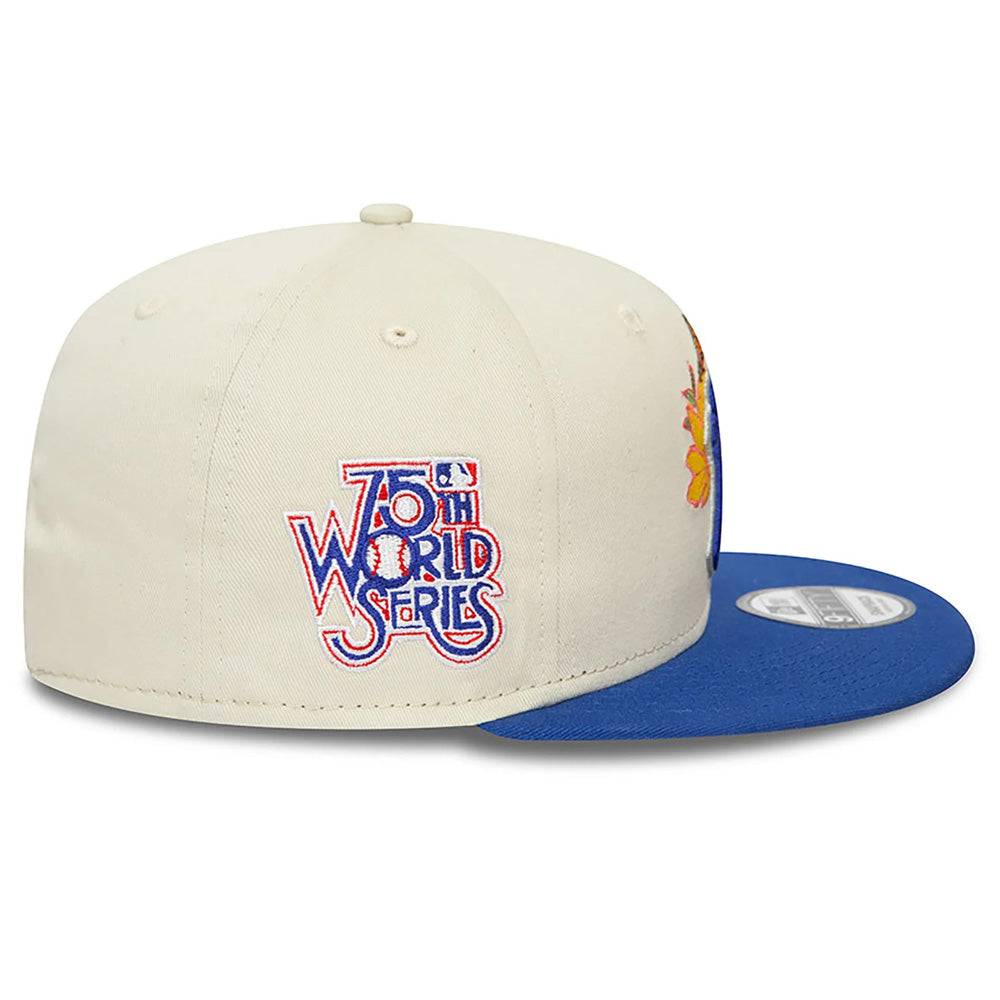 New Era - 9Fifty New York Yankees Floral Snapback - Cream/Royal