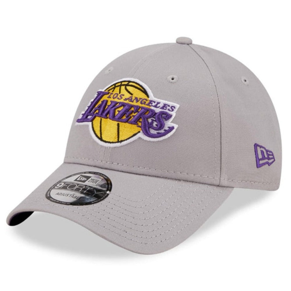 New Era - 9Forty Essential LA Lakers Cap - Grey
