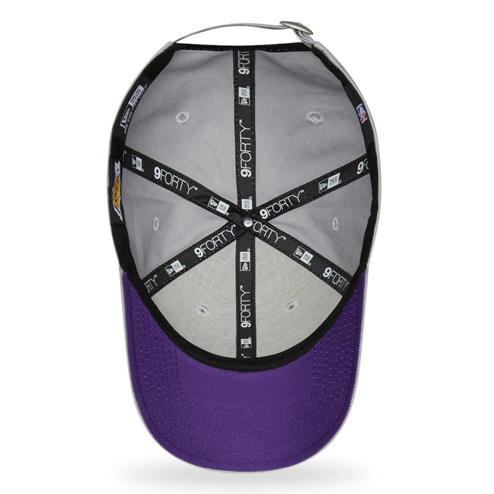 New Era - 9Forty Essential LA Lakers Cap - Grey