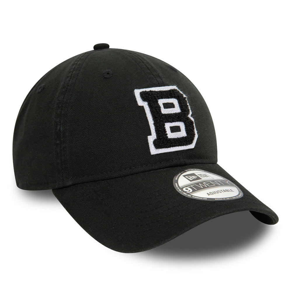 New Era - 9twenty Brown Varsity MLB Cap - Black