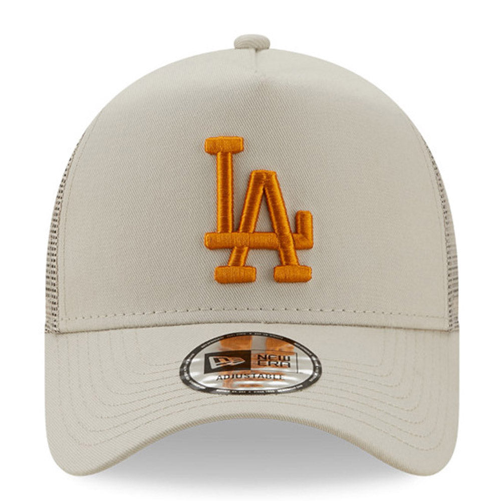 New Era - League Essential Dodgers Trucker Cap - Khaki