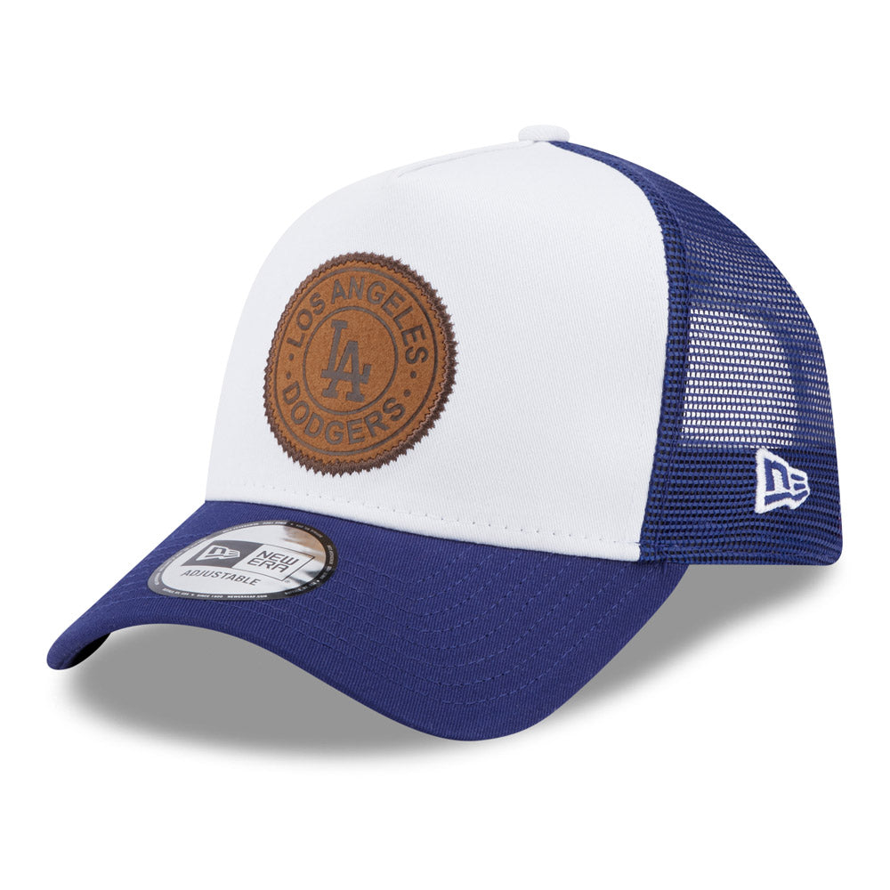 New Era - Team Patch Trucker Los Angeles Dodgers Cap - Blue/White