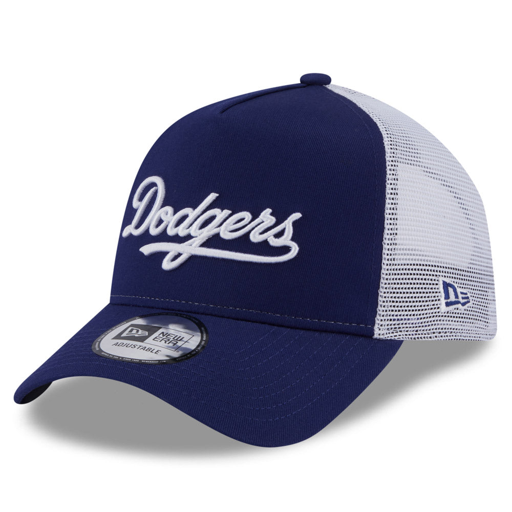 New Era - Los Angeles Dodgers Trucker Cap - Blue/White