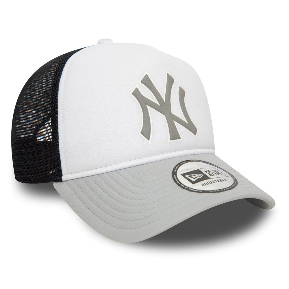 New Era - Yankees MLB Logo Trucker Cap - Grey