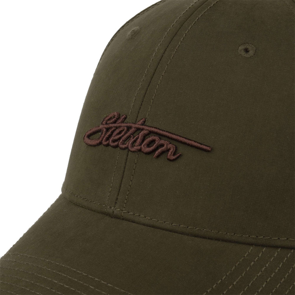 Stetson - Waxed Cotton Baseball Cap - Olive