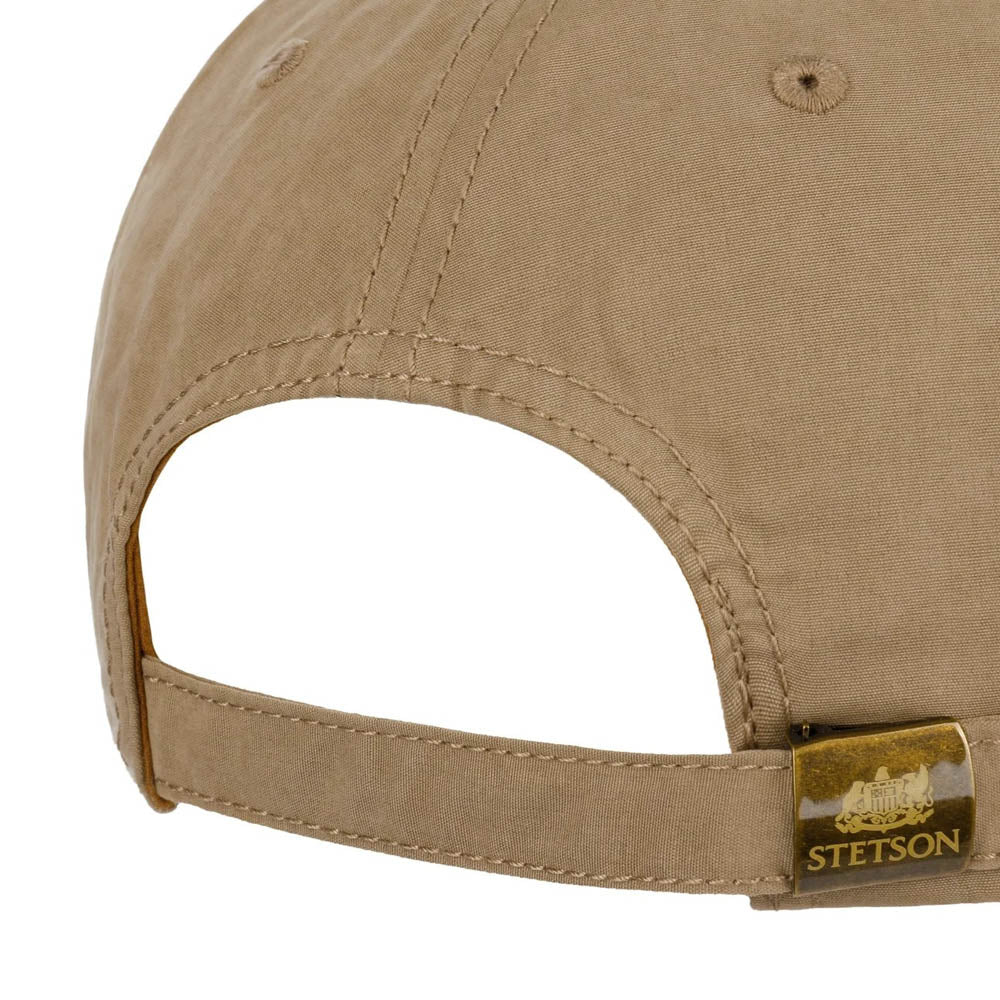 Stetson - Waxed Cotton Baseball Cap - Beige