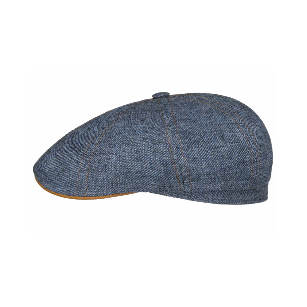 Stetson - 8-Panel Linen Sixpence - Blue