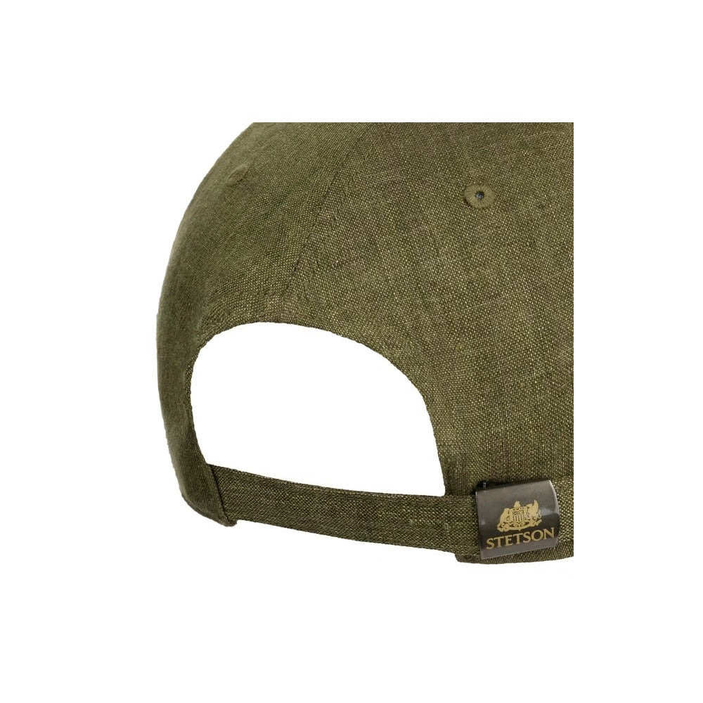 Stetson - Linen Dad Cap - Olive