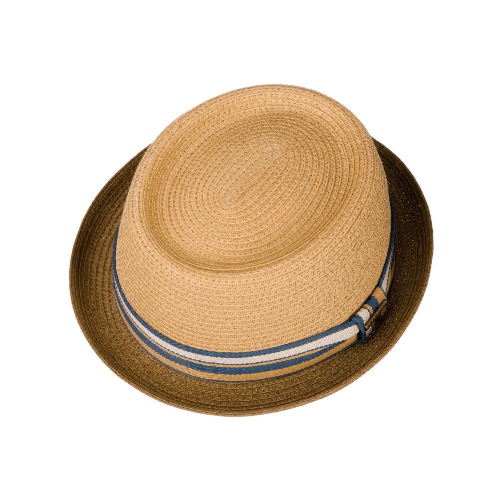 Stetson - Toyo Pork Pie Straw Hat - Brown