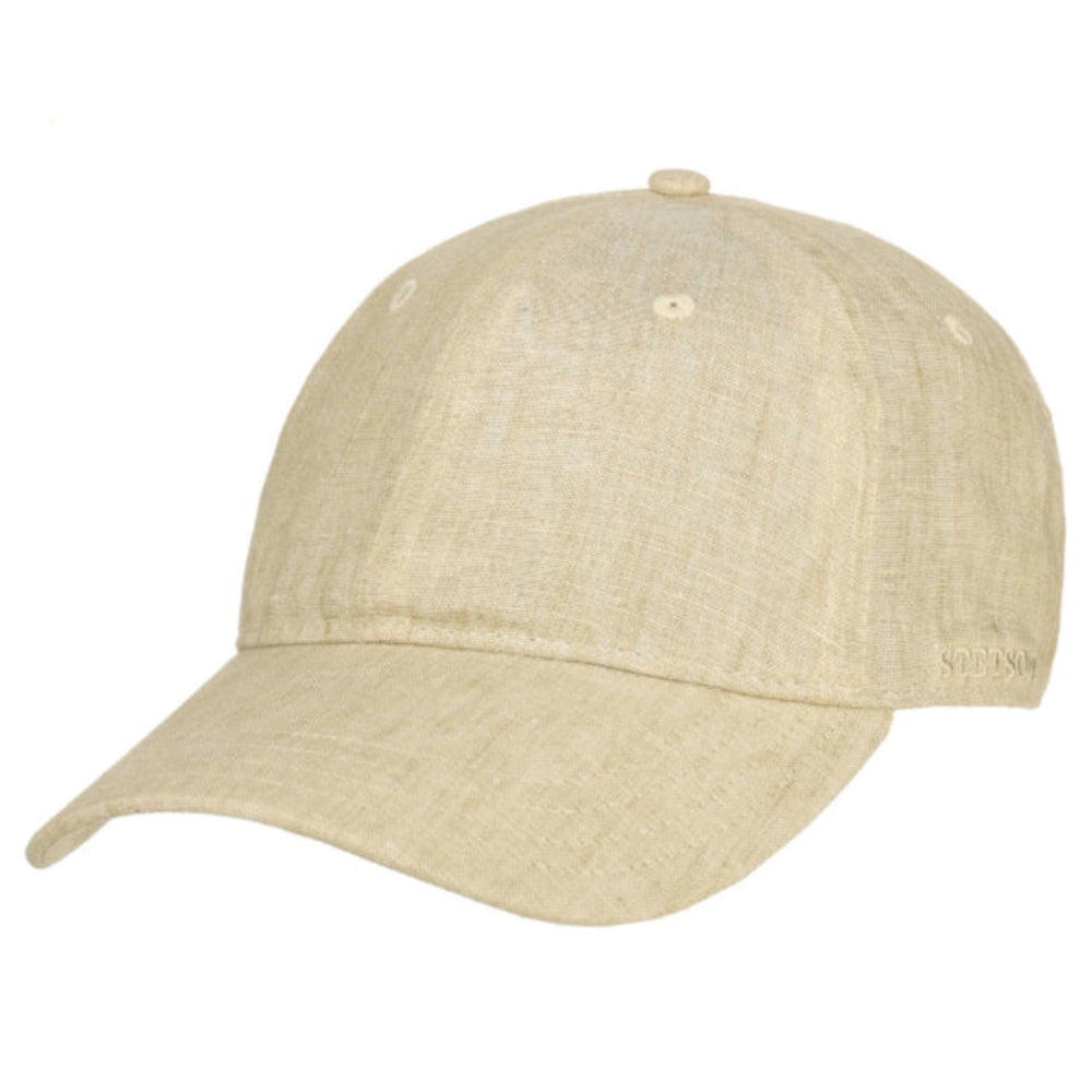 Stetson - Linen Dad Cap - Beige