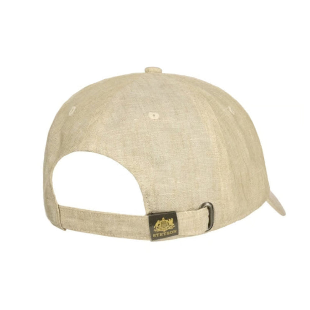 Stetson - Linen Dad Cap - Beige